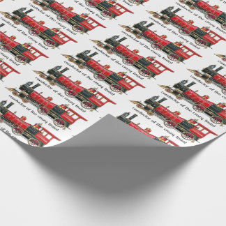 Leiter der verrückten Bahn Geschenkpapier