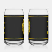 Leiter des Abzeichens der Polizei der Küche Dosenglas (Rechts)