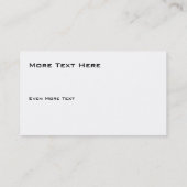 Leiter des Abzeichens der Polizei der Küche Visitenkarte (Rückseite)