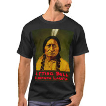 Leiter des benutzerdefinierten Sitting Bull-Amerik