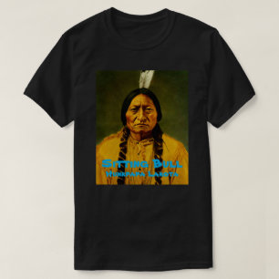 Leiter des benutzerdefinierten Sitting Bull-Amerik T-Shirt