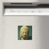 Leiter des Buddha, Sarnath (Sandstein) Magnet (In Situ (Geschirrspüler))