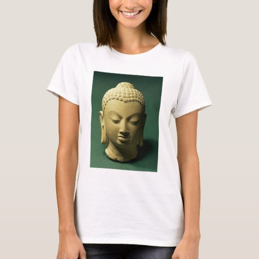 Leiter des Buddha, Sarnath (Sandstein) T-Shirt (Vorderseite)