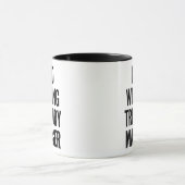 Leiter des hart arbeitenden Finanzministeriums Tasse (Zentrum)