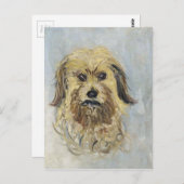 Leiter des Hundes von Claude Monet Postkarte (Vorne/Hinten)