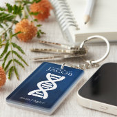 Leiter des Jacob-Akryllischen Schlüsselanhängers Schlüsselanhänger (Vorderseite rechts)