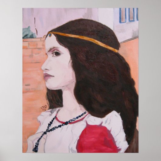 Leiter des Juliet-Studienplakats Poster (Vorne)