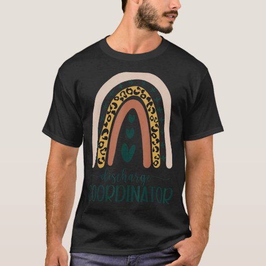 Leiter des Krankenhauses Leopard Rainb T-Shirt (Vorderseite)