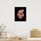 Leiter des Maisgottes Maya, Oaxaca, c.500 AD Poster (Küche)