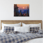 Leiter des nationalen Amerikanischen Ureinwohners Leinwanddruck (Insitu (Schlafzimmer))