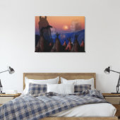 Leiter des nationalen Amerikanischen Ureinwohners Leinwanddruck (Insitu (Schlafzimmer))