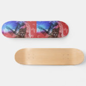 Leiter des nationalen Amerikanischen Ureinwohners Skateboard (Horizontal)