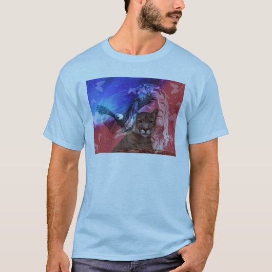 Leiter des nationalen Amerikanischen Ureinwohners T-Shirt (Vorderseite)