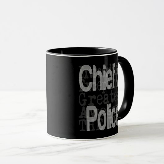 Leiter des Polizeiexperten Tasse (VorderseiteRechts)