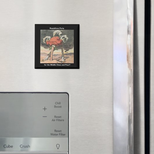 Leiter des republikanischen Sand-Party Magnet (In Situ (Kühlschrank))