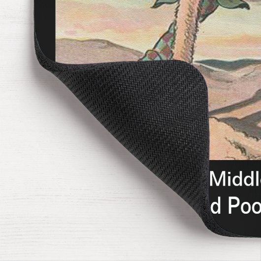 Leiter des republikanischen Sand-Party Mousepad (Ecke)