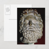 Leiter des Zeus Postkarte (Vorne/Hinten)