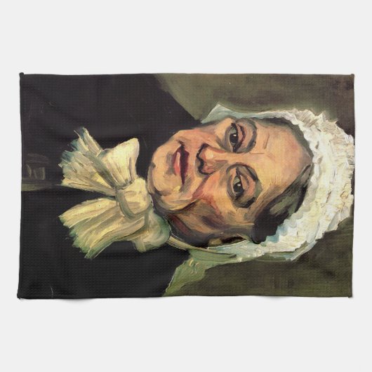 Leiter einer alten Weißen Kapelle von Vincent van Geschirrtuch (Horizontal)