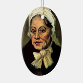 Leiter einer alten Weißen Kapelle von Vincent van Keramikornament (Rechts)