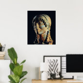 Leiter einer etruskischen Frau Poster (Heimbüro)
