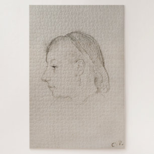 Leiter einer Frau (1855) von Camille Pissarro Puzzle