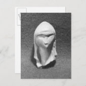 Leiter einer Frau, bekannt als Venus von Brassempo Postkarte (Vorne/Hinten)