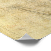 Leiter einer Frau (Bleistift auf Papier) Poster (Ecke)