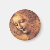 Leiter einer Frau La Scapigliata Leonardo Da Vinci Magnet (Vorne)