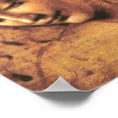 Leiter einer Frau La Scapigliata Leonardo Da Vinci Poster (Ecke)