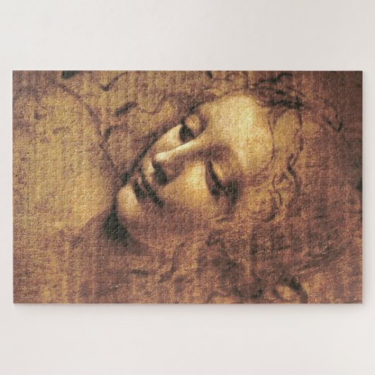 Leiter einer Frau La Scapigliata Leonardo Da Vinci Puzzle (Horizontal)