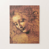 Leiter einer Frau La Scapigliata Leonardo Da Vinci Puzzle (Vertikal)