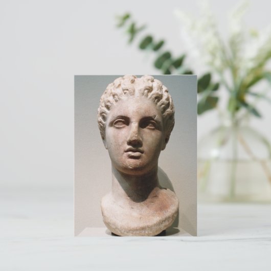 Leiter einer Göttin, 4. Jahrhundert v. Chr. Postkarte (Stehend Vorderseite)