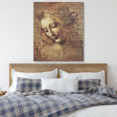 Leiter einer jungen Frau mit Tousled Hair oder, Le Leinwanddruck (Insitu (Schlafzimmer))