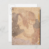 Leiter einer jungen Frau, Velia Postkarte (Vorne/Hinten)