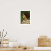 Leiter einer Mulatto-Frau, 1861 (Öl auf Papier gel Poster (Küche)