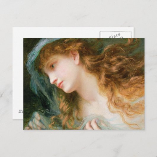 Leiter einer Nymph Postkarte (Vorne/Hinten)