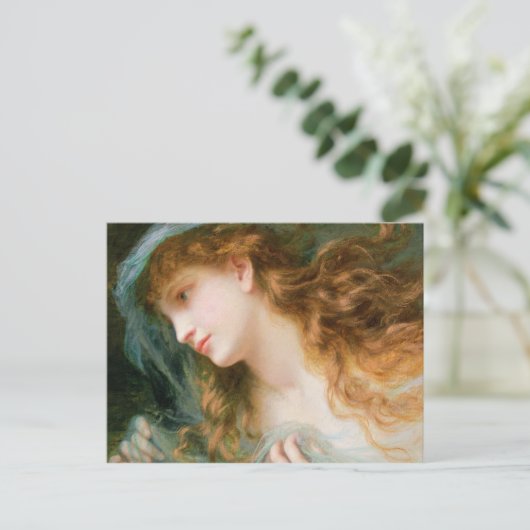 Leiter einer Nymph Postkarte (Stehend Vorderseite)