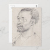 Leiter eines afrikanischen Durers Postkarte (Vorne/Hinten)