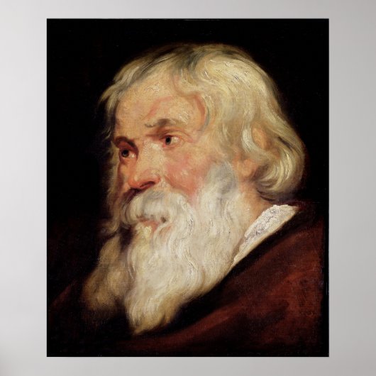 Leiter eines alten Mannes Poster (Vorne)