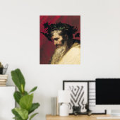 Leiter eines alten Mannes Poster (Heimbüro)