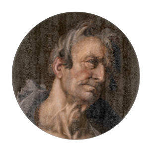 Leiter eines alten Mannes von Abraham Bloemaert Schneidebrett