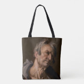 Leiter eines alten Mannes von Abraham Bloemaert Tasche (Rückseite)