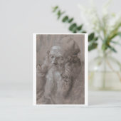 Leiter eines alten Mannes von Albrecht Durer Postkarte (Stehend Vorderseite)