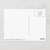 Leiter eines alten Mannes von Albrecht Durer Postkarte (Rückseite)