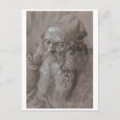 Leiter eines alten Mannes von Albrecht Durer Postkarte (Vorderseite)