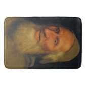 Leiter eines alten Mannes (von Quentin Metsys) Badematte (Vorderseite)