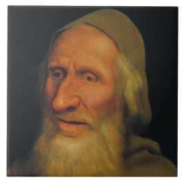 Leiter eines alten Mannes (von Quentin Metsys) Fliese