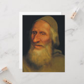 Leiter eines alten Mannes (von Quentin Metsys) Karte (Vorderseite/Rückseite Beispiel)
