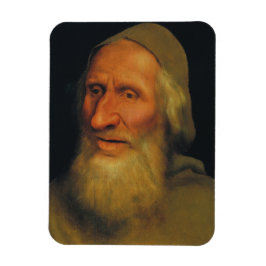 Leiter eines alten Mannes (von Quentin Metsys) Magnet