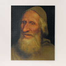 Leiter eines alten Mannes (von Quentin Metsys)